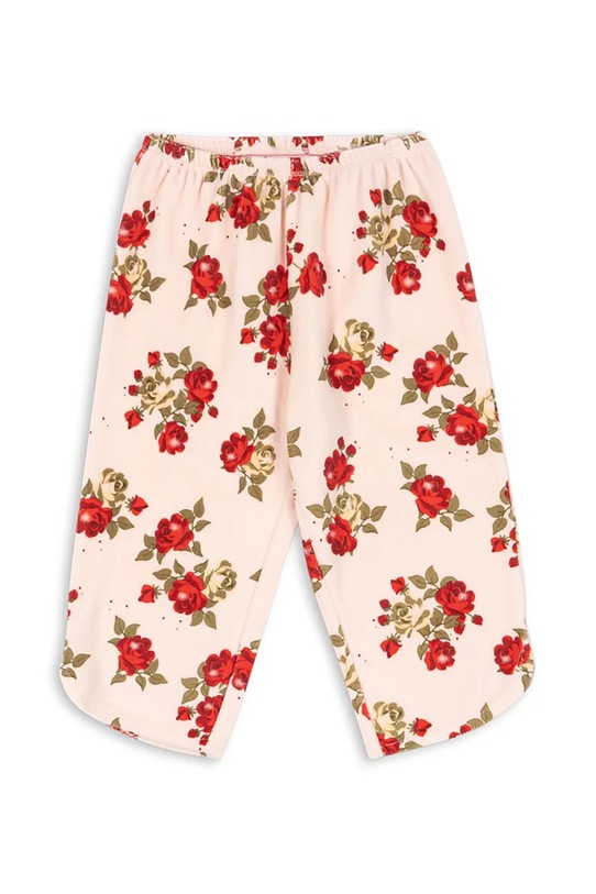 Konges Sløjd spodnie welurowe dziecięce VELULA PANTS GOTS KS104461.PreSpring multicolor SS26