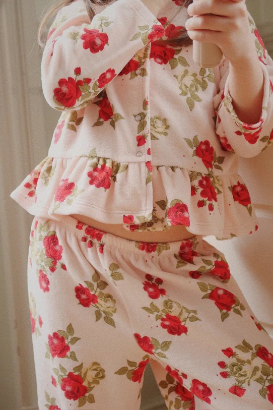 Konges Sløjd spodnie welurowe dziecięce VELULA PANTS GOTS KS104461.PreSpring