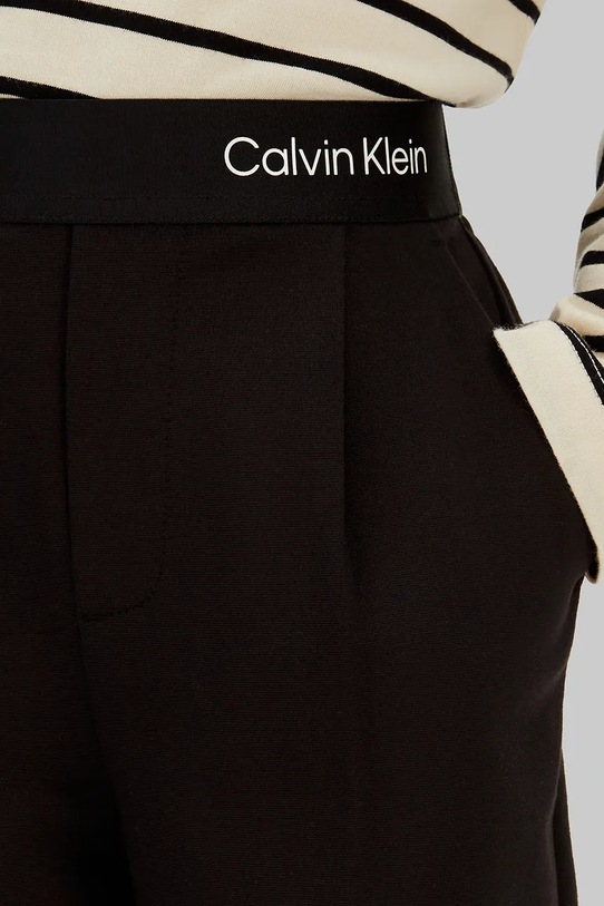 Calvin Klein Jeans spodnie dziecięce czarny IG0IG03091.128.176.PPY2