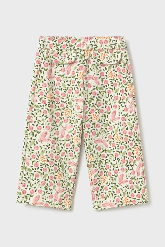 Mayoral spodnie dziecięce z elastanem biały 1509.4C.Baby.PPY2