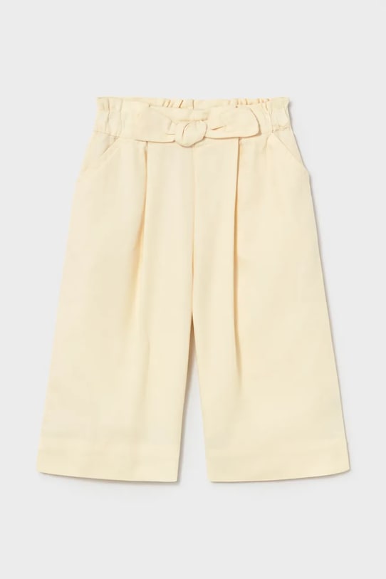 Mayoral spodnie niemowlęce tkanina beżowy 1526.4F.Baby.PPY2