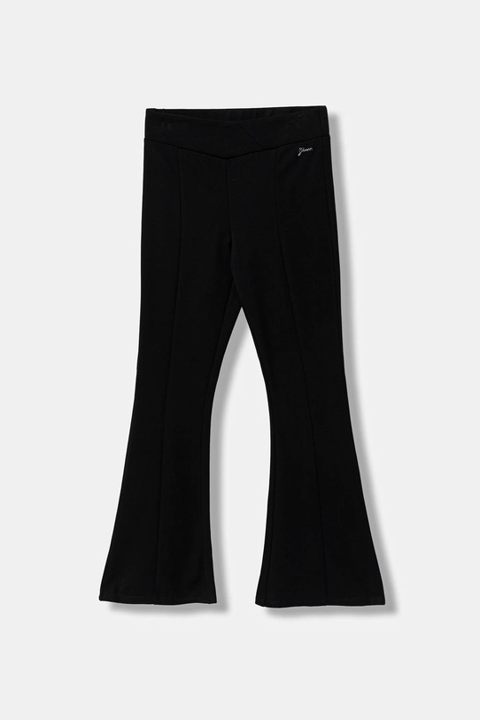 Guess spodnie dziecięce dzianina czarny J6RB02.KCY62.PPY2