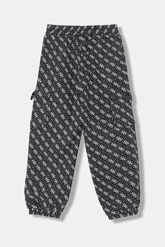 Guess spodnie dziecięce J6RB03.WH2K0.PPY2 czarny SS26