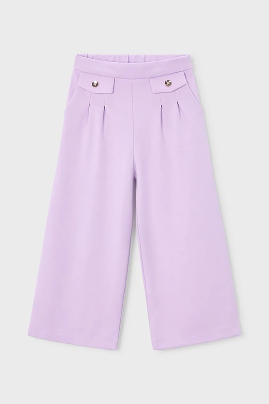 Mayoral spodnie dziecięce z elastanem fioletowy 3584.6B.Mini.PPY2