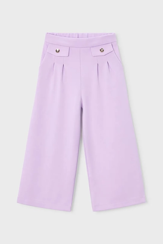 Mayoral spodnie dziecięce z elastanem fioletowy 3584.6B.Mini.PPY2
