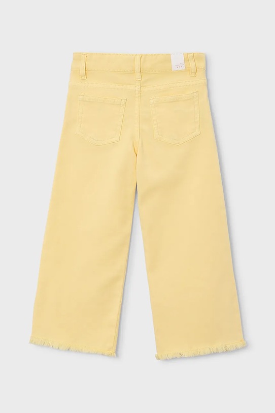 Detské nohavice Mayoral 3588.6F.Mini.PPY2 žltá SS26