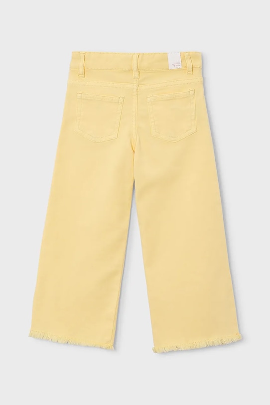 Detské nohavice Mayoral 3588.6F.Mini.PPY2 žltá SS26