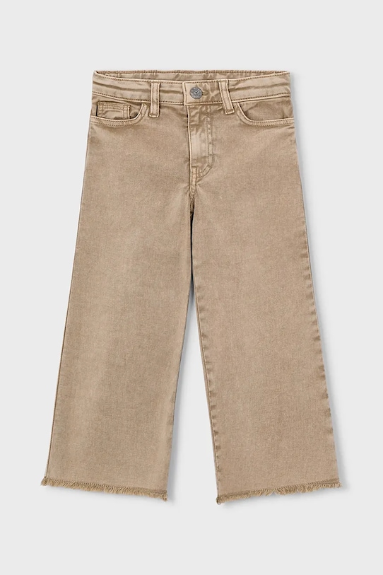 Mayoral spodnie dziecięce 3588.6F.Mini.PPY2 beżowy SS26
