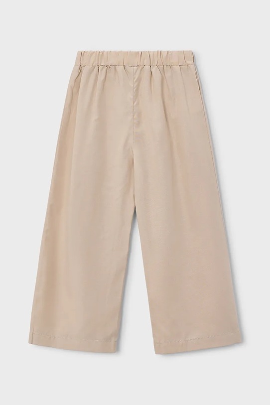 Mayoral spodnie z domieszką lnu dziecięce 3589.6G.Mini.PPY2 beżowy SS26