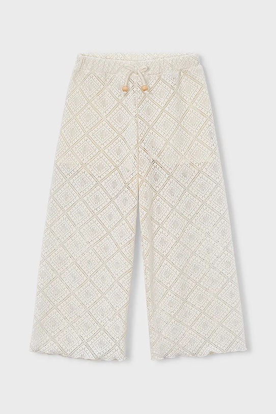 Mayoral spodnie dziecięce z elastanem beżowy 3591.6J.Mini.PPY2
