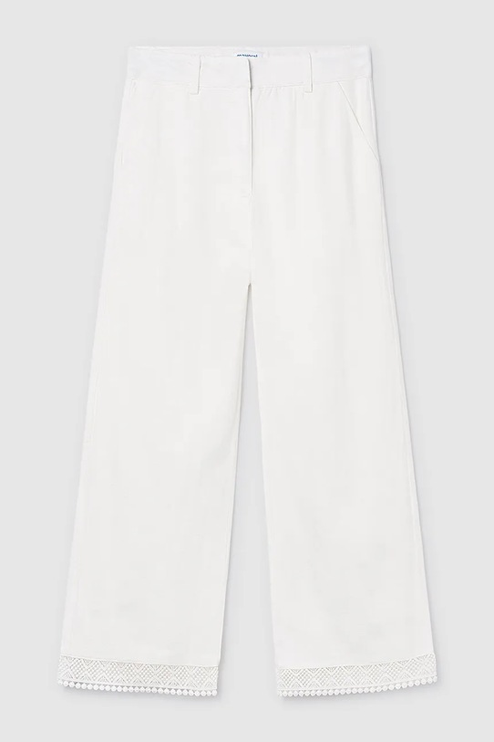 Mayoral pantaloni in lana bambino/a 6545.8A.Junior.PPY2 bianco SS26