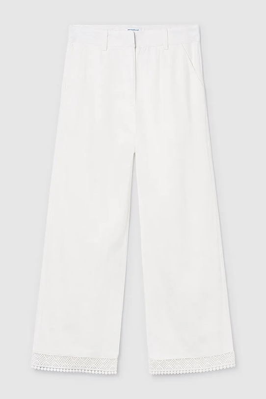 Mayoral pantaloni in lana bambino/a 6545.8A.Junior.PPY2 bianco SS26