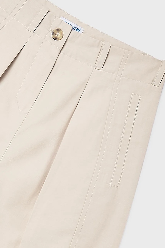 Dziewczynka Mayoral spodnie dziecięce 6546.8A.Junior.PPY2 beżowy