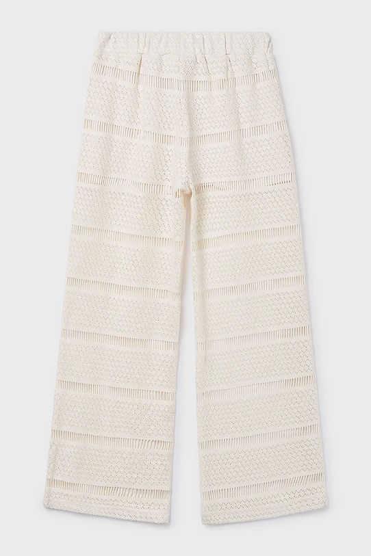 Mayoral spodnie dziecięce 6550.8C.Junior.PPY2 beżowy SS26