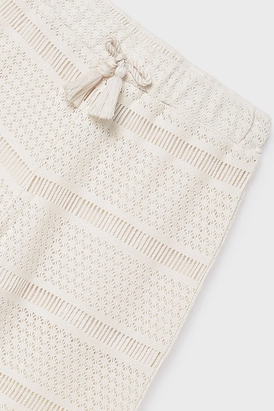 Dziewczynka Mayoral spodnie dziecięce 6550.8C.Junior.PPY2 beżowy