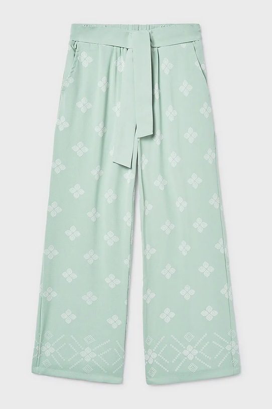 Mayoral spodnie dziecięce 6553.8D.Junior.PPY2 zielony SS26