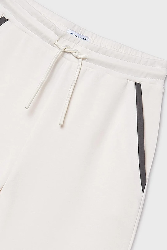 Mayoral spodnie dresowe dziecięce beżowy 6555.8E.Junior.PPY2