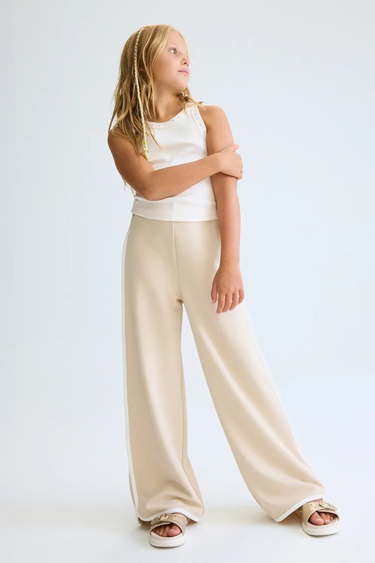 Mayoral spodnie dziecięce 6556.8E.Junior.PPY2 beżowy