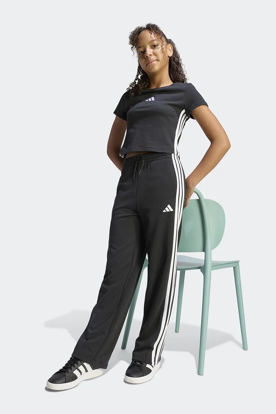 Dječji donji dio trenirke adidas crna JZ3689