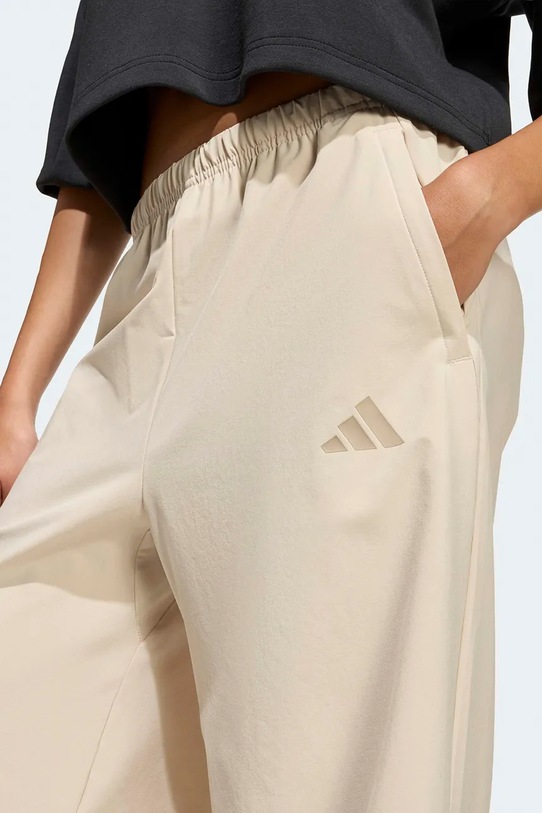 adidas spodnie dziecięce KC6864 beżowy