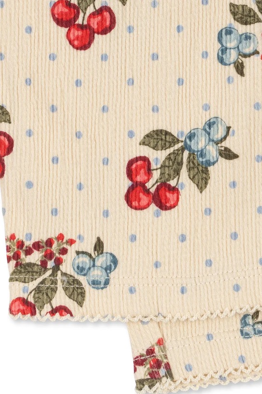 Konges Sløjd spodnie dziecięce CHLEO PANTS GOTS beżowy KS104730.PPY2