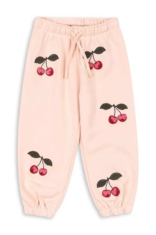 Konges Sløjd pantaloni tuta bambino/a LOU TERRY SWEAT PANTS OCS maglia rosa KS104946.PPY2