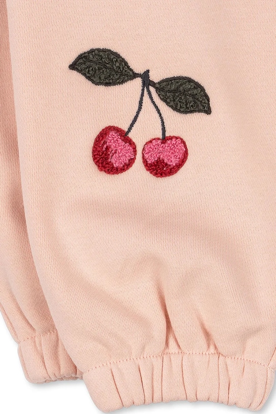 Konges Sløjd pantaloni tuta bambino/a LOU TERRY SWEAT PANTS OCS rosa KS104946.PPY2