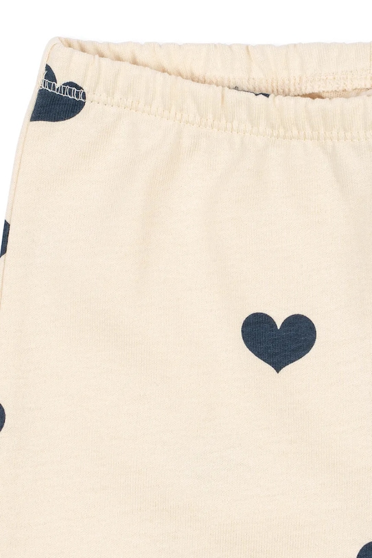 Deklice Otroške bombažne hlače Konges Sløjd DREY SLIT PANTS GOTS KS104771.PPY2 roza