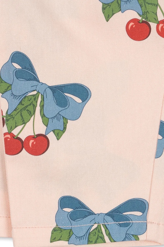 Dječje pamučne hlače Konges Sløjd FRANKIE PANTS GOTS roza KS104825.PPY2