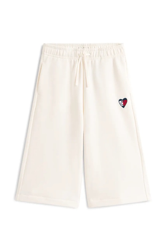 Tommy Hilfiger donji dio trenirke za djecu od pamuka KG0KG09244.98.122.PPY2 bijela SS26