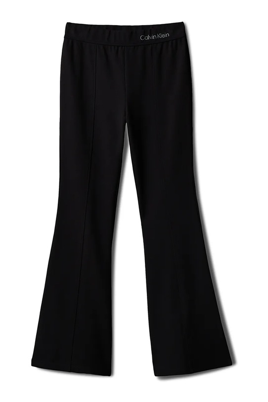 Calvin Klein Jeans κολάν παιδικά από βισκόζη LVCKSJC10G.128.176.PPY2 μαύρο SS26