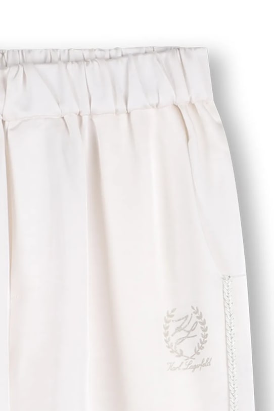 Djevojčice Dječji donji dio trenirke Karl Lagerfeld Z31129.156.162 bijela