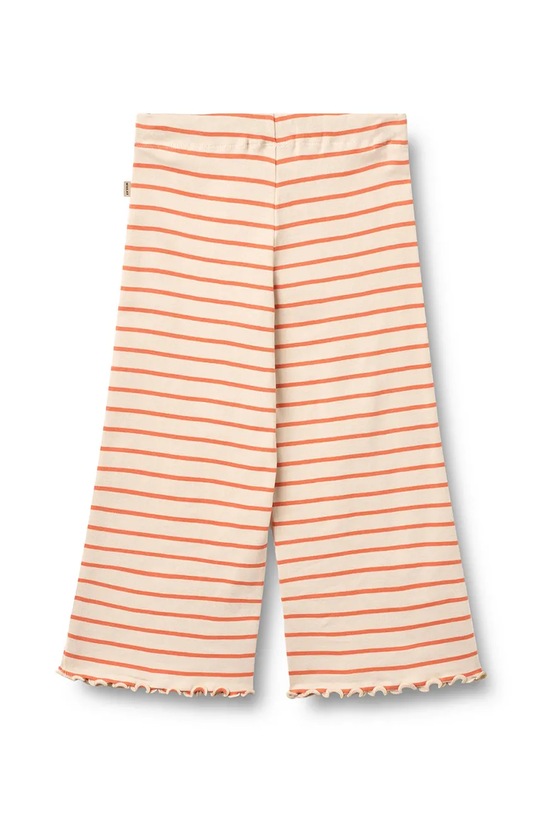 Wheat spodnie dziecięce bawełniane 0865.106.GOTS pomarańczowy SS26