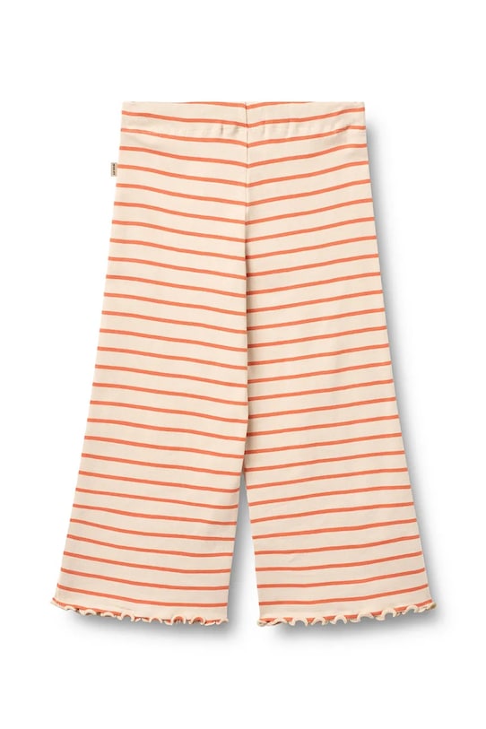 Wheat spodnie dziecięce bawełniane 0865.106.GOTS pomarańczowy SS26