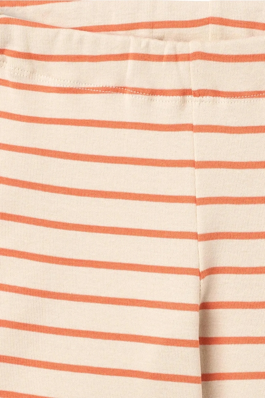 Dziewczynka Wheat spodnie dziecięce bawełniane 0865.106.GOTS pomarańczowy