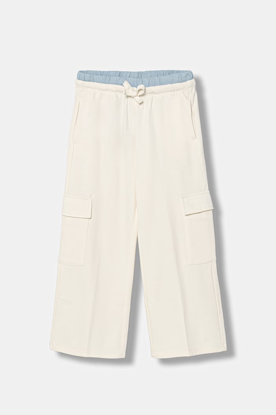 United Colors of Benetton teplákové nohavice detské béžová 36EKCF06X.G.Stagionale