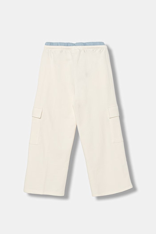 United Colors of Benetton teplákové nohavice detské 36EKCF06X.G.Stagionale béžová SS26