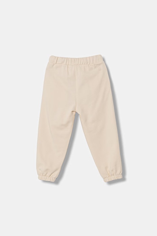 United Colors of Benetton teplákové nohavice detské bavlnené 3NBMGF05D.P.Stagionale béžová SS26