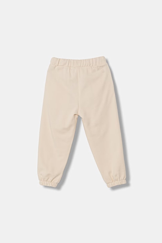 United Colors of Benetton teplákové nohavice detské bavlnené 3NBMGF05D.P.Stagionale béžová SS26