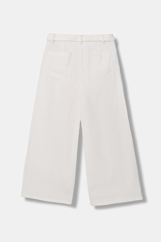 United Colors of Benetton detské nohavice 42KQCF05J.G.Stagionale béžová SS26