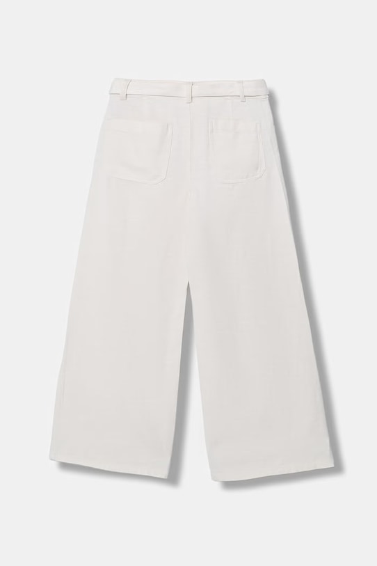 United Colors of Benetton detské nohavice 42KQCF05J.G.Stagionale béžová SS26