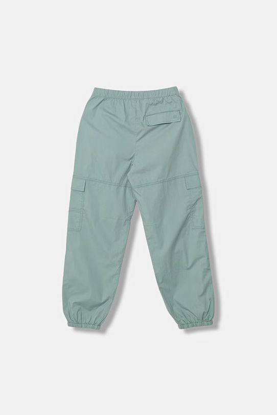 United Colors of Benetton spodnie joggery dziecięce z bawełną 4L2VCF05H.G.Stagionale turkusowy SS26