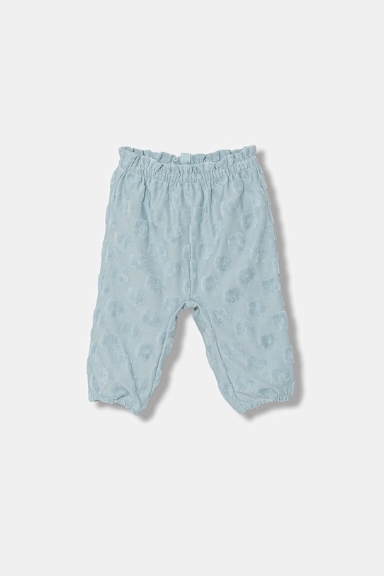 United Colors of Benetton spodnie dresowe dziecięce z bawełną niebieski 3VWSAF02M.W.Stagionale