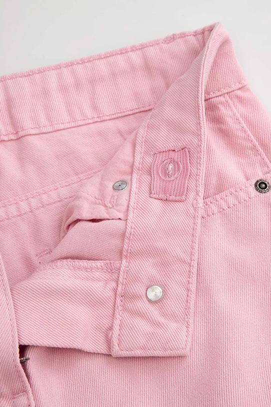 Dievča Coccodrillo nohavice detské rifľové WC6119105CTG ružová