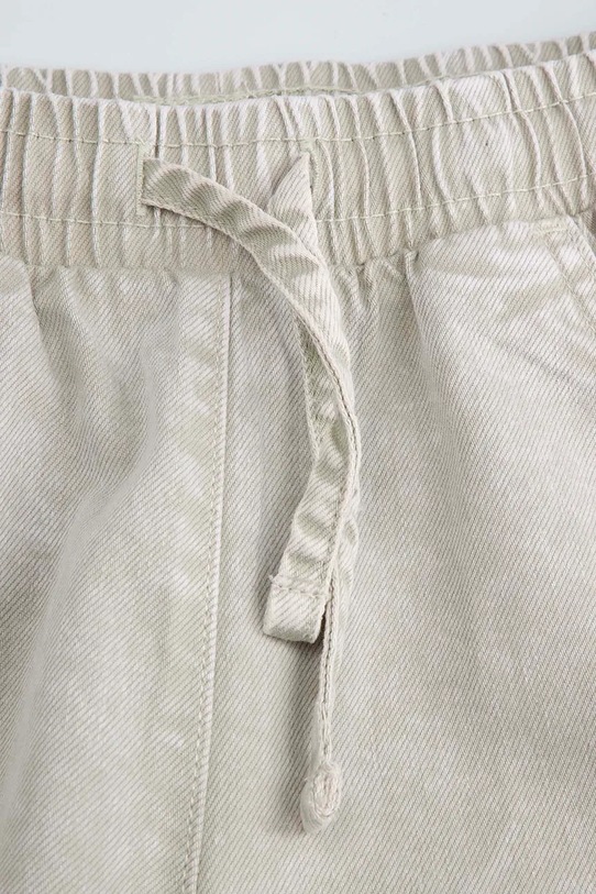 Dievča Coccodrillo nohavice detské s bavlnou WC6119109CTG sivá