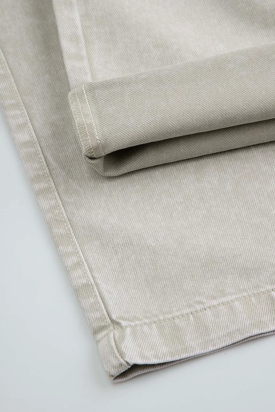 Coccodrillo spodnie dziecięce z bawełną szary WC6119109CTG