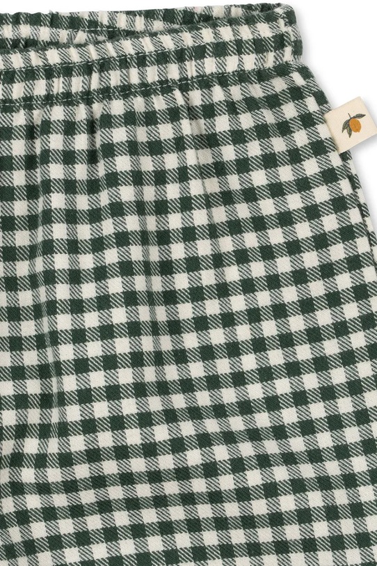 Chłopiec Konges Sløjd spodnie bawełniane dziecięce FORET PANTS GOTS KS104195.PreSpring multicolor