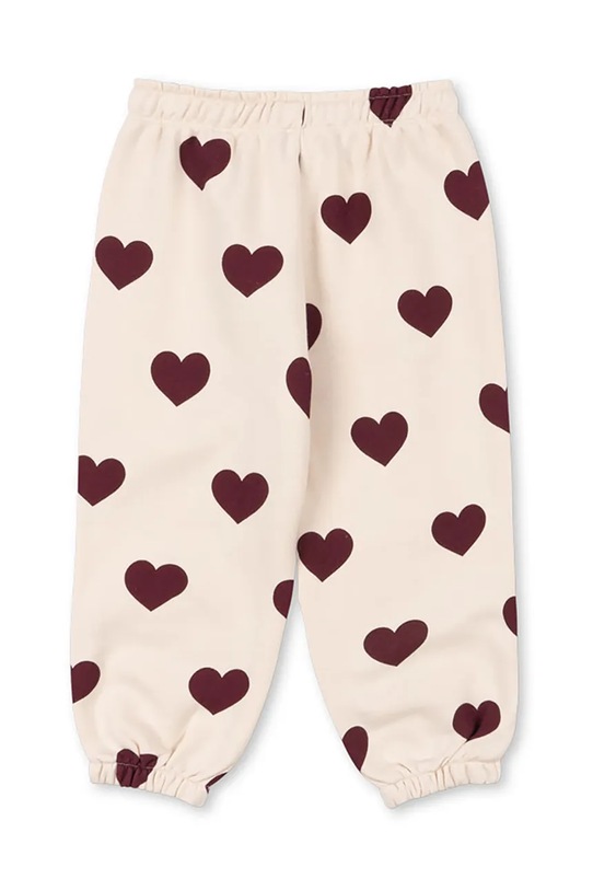 Konges Sløjd spodnie dresowe dziecięce LOU SWEAT PANTS OCS KS104345.PreSpring beżowy SS26