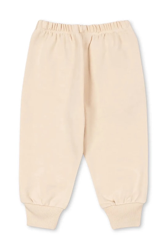 Otroška bombažna trenirka Konges Sløjd LOUPY LOU SWEAT PANTS OCS KS104349.PreSpring bež SS26