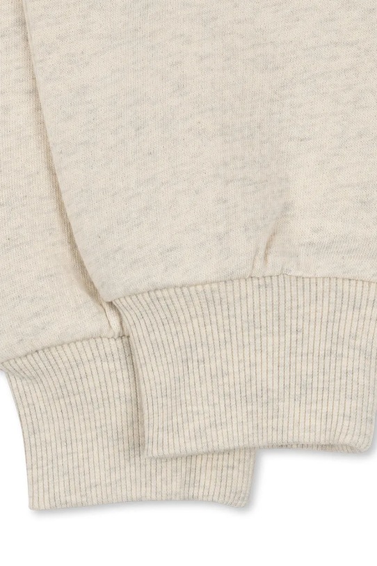 Konges Sløjd spodnie dresowe bawełniane dziecięce LOUPY LOU SWEAT PANTS OCS szary KS104349.PreSpring